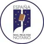 Sello del Colegio Notarial de Madrid, donde se formalizan en escritura pública las ventas de nuda propiedad.